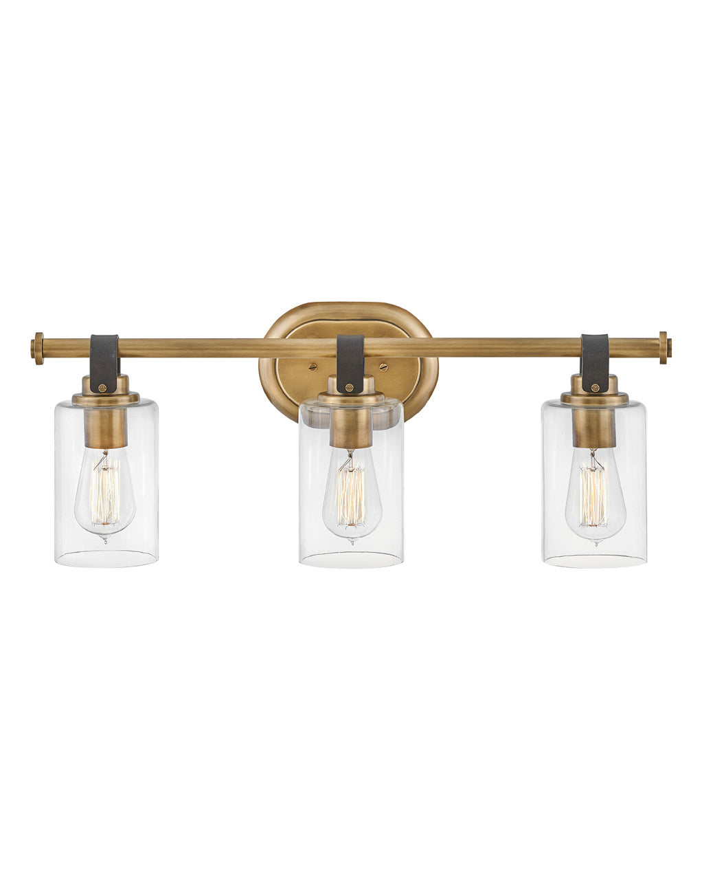 Hinkley Halstead 52883HB Bath Vanity Light 24 in. wide - Heritage Brass