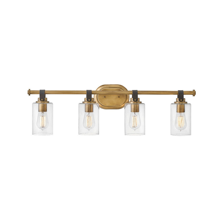 Hinkley Halstead 52884HB Bath Vanity Light 32 in. wide - Heritage Brass