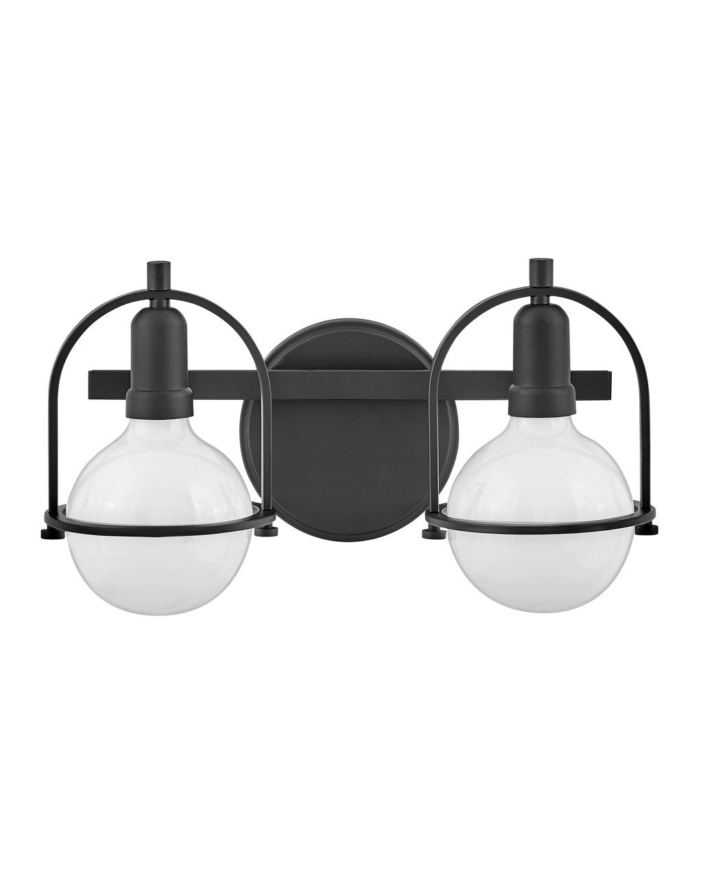 Hinkley Somerset 53772BK Bath Vanity Light 16 in. wide - Black