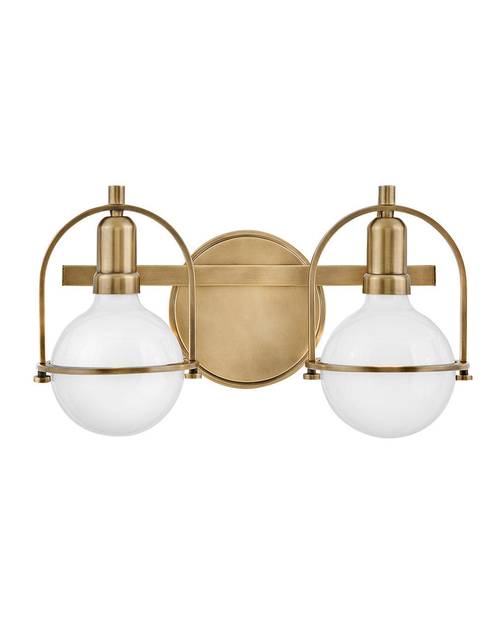 Hinkley Somerset 53772HB Bath Vanity Light 16 in. wide - Heritage Brass