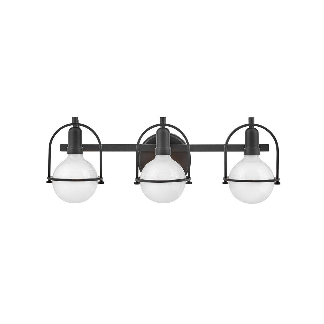 Hinkley Somerset 53773BK Bath Vanity Light 25 in. wide - Black