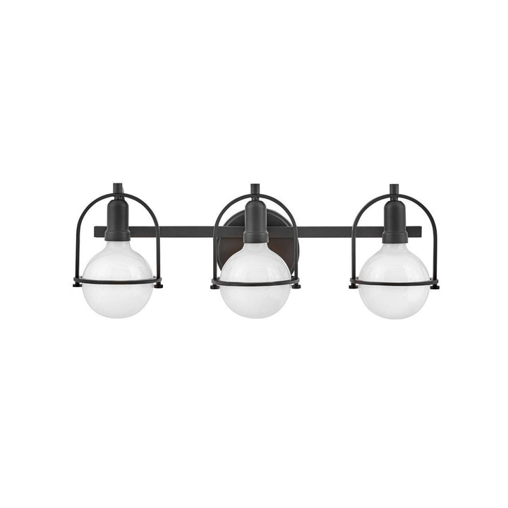 Hinkley Somerset 53773BK Bath Vanity Light 25 in. wide - Black