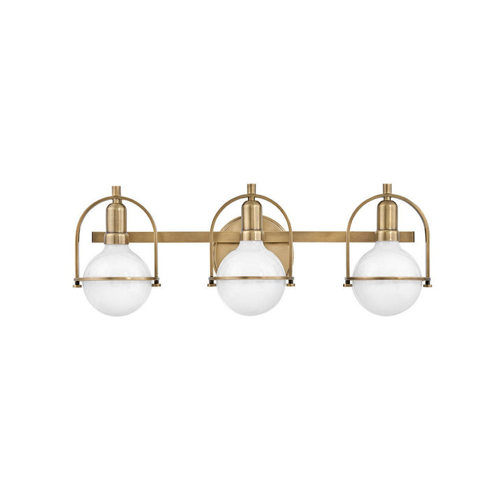 Hinkley Somerset 53773HB Bath Vanity Light 25 in. wide - Heritage Brass