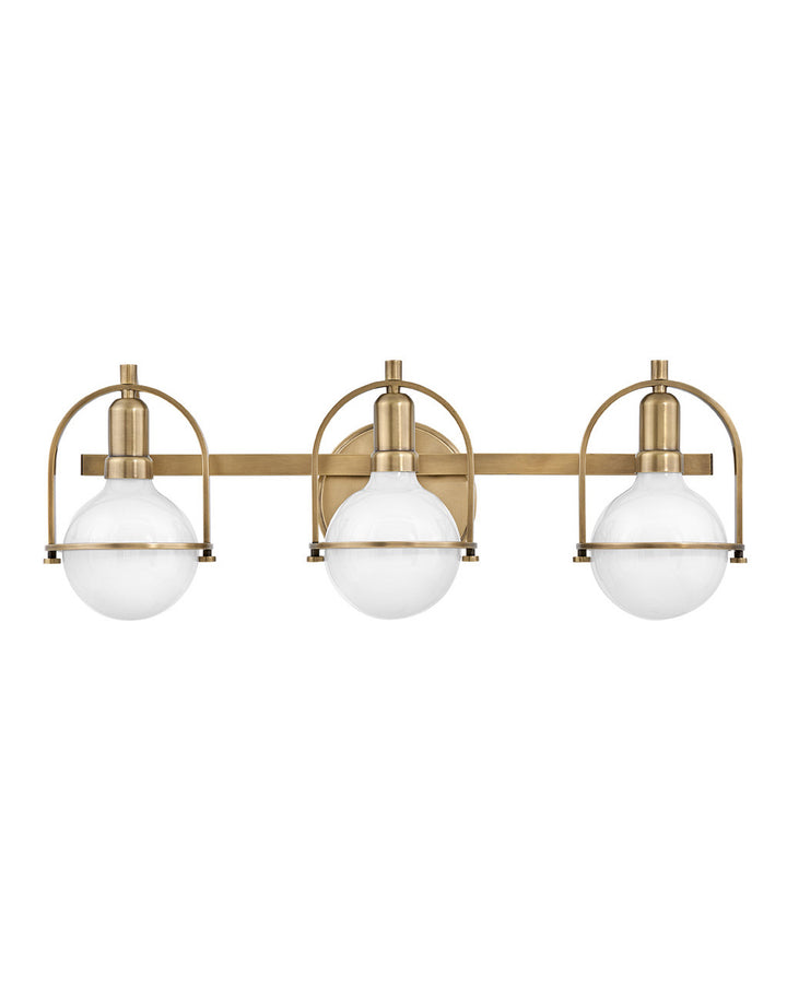 Hinkley Somerset 53773HB Bath Vanity Light 25 in. wide - Heritage Brass