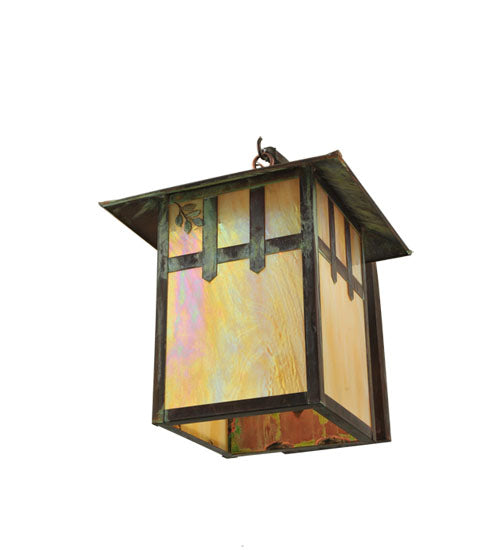 Meyda Tiffany Lighting 111457 Seneca One Light Wall Sconce Outdoor Copper/Antique/Verde