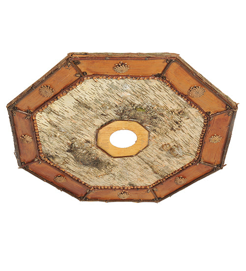 Meyda Tiffany Lighting 111466 Birchwood Ceiling Medallion Decor Bronze / Dark