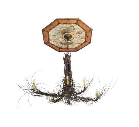 Meyda Tiffany Twigs 111482 Chandelier Light - Mahogany Bronze