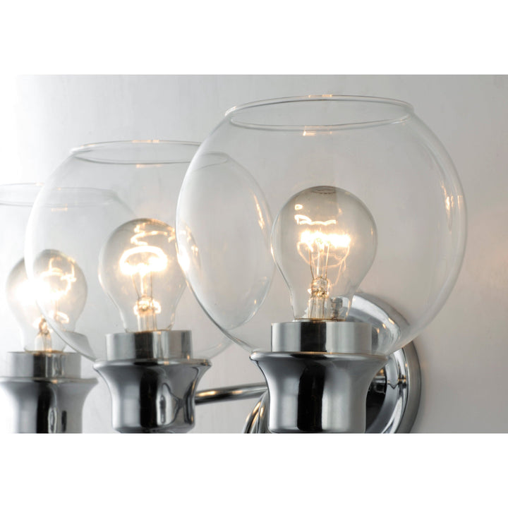 Maxim Ballord 1114CLPC Bath Vanity Light 31 in. wide - Polished Chrome