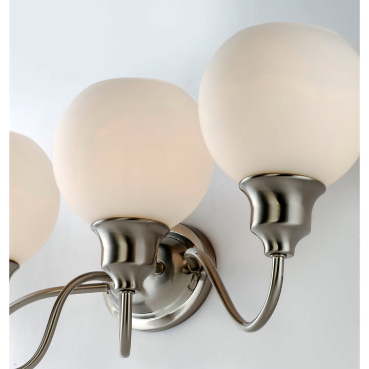 Maxim Ballord 1114SWSN Bath Vanity Light 31 in. wide - Satin Nickel