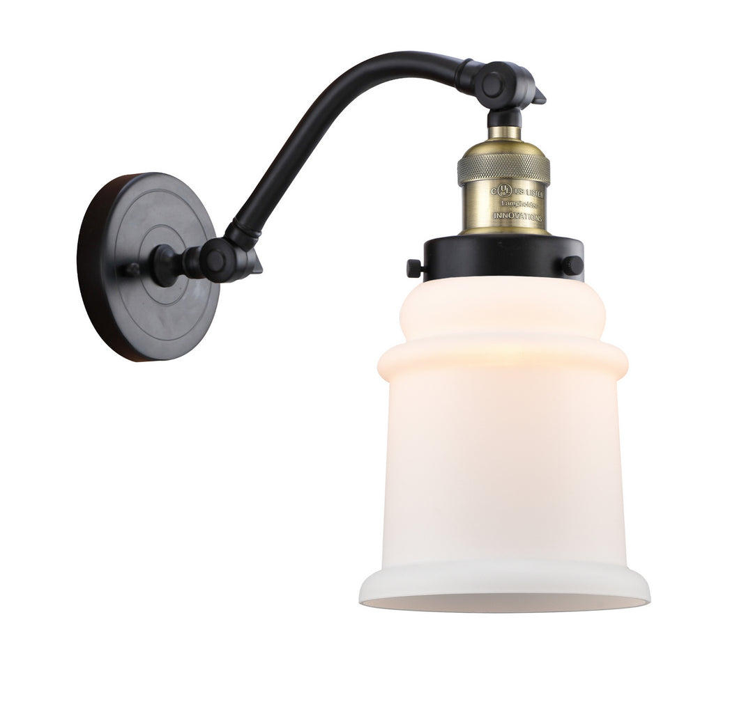 Innovations Franklin Restoration 515-1W-BAB-G181 Wall Sconce Light - Black Antique Brass