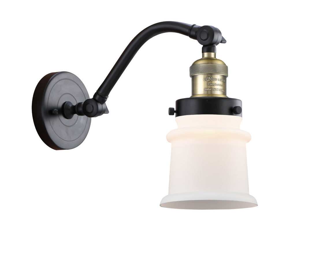 Innovations Franklin Restoration 515-1W-BAB-G181S-LED Wall Sconce Light - Black Antique Brass