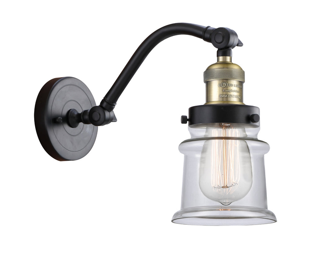 Innovations Franklin Restoration 515-1W-BAB-G182S-LED Wall Sconce Light - Black Antique Brass
