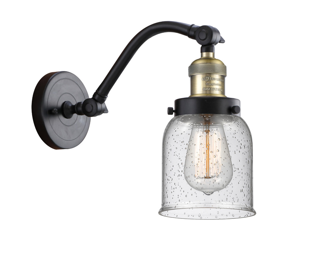 Innovations Franklin Restoration 515-1W-BAB-G54-LED Wall Sconce Light - Black Antique Brass