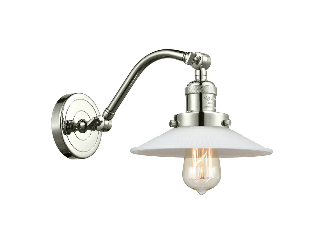 Innovations Franklin Restoration 515-1W-PN-G1 Wall Sconce Light - Polished Nickel