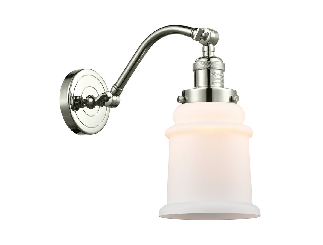 Innovations Franklin Restoration 515-1W-PN-G181 Wall Sconce Light - Polished Nickel