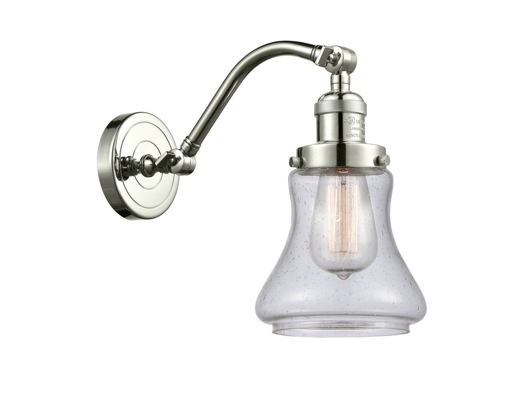 Innovations Franklin Restoration 515-1W-PN-G194 Wall Sconce Light - Polished Nickel