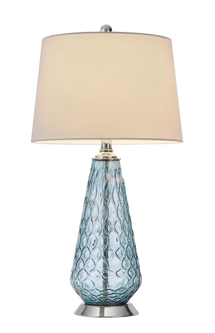 Cal Lighting BO-2997TB Mayfield One Light Table Lamp Lamp Chrome