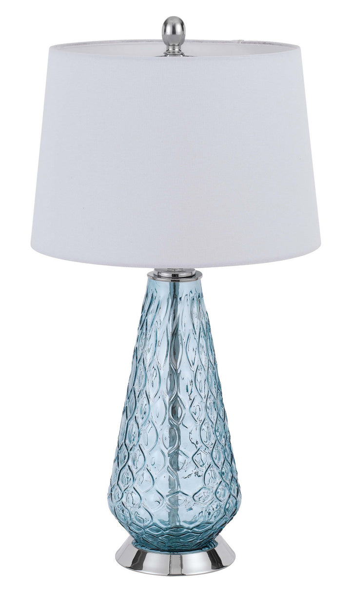 Cal Lighting BO-2997TB Mayfield One Light Table Lamp Lamp Chrome