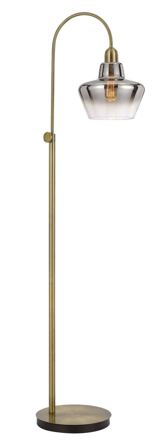 Cal Lighting BO-3007FL Duxbury One Light Floor Lamp Lamp Brass - Antique