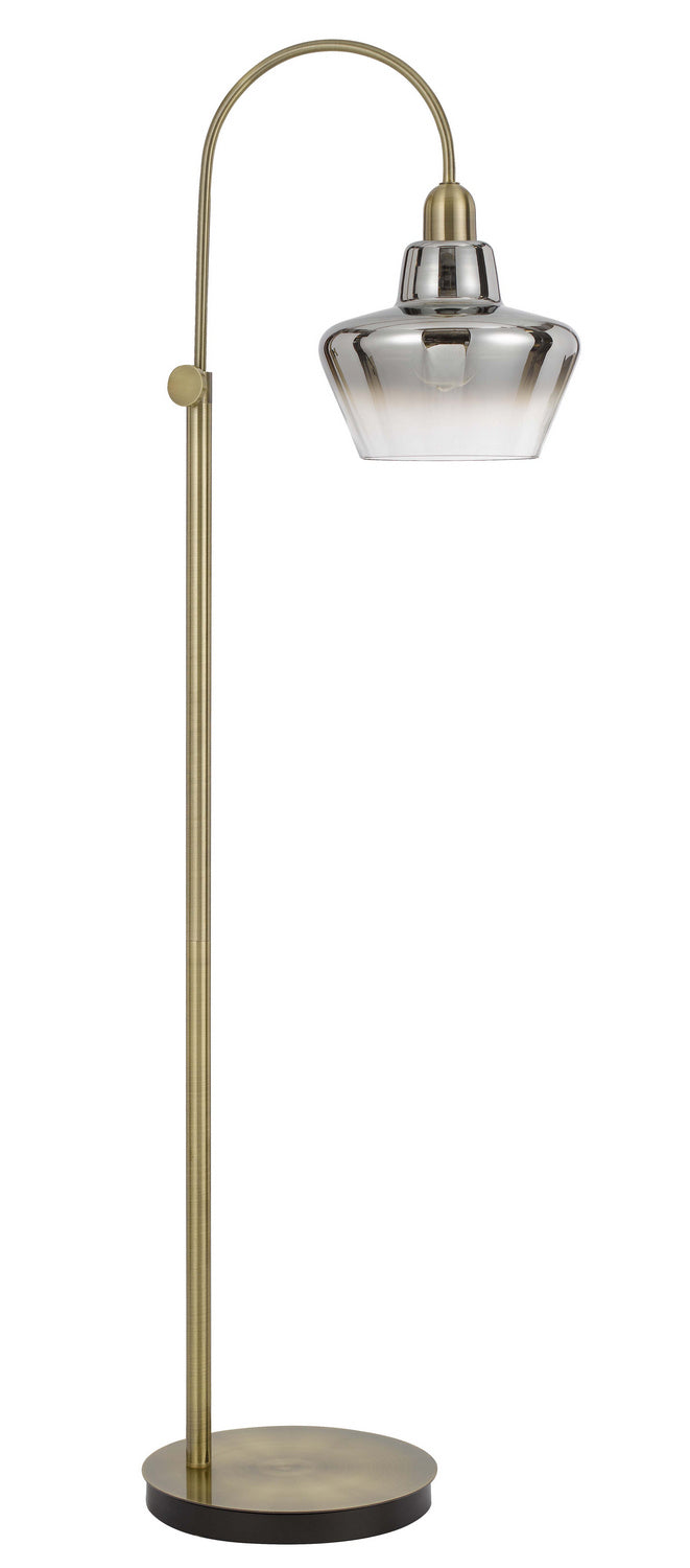 Cal Lighting BO-3007FL Duxbury One Light Floor Lamp Lamp Brass - Antique