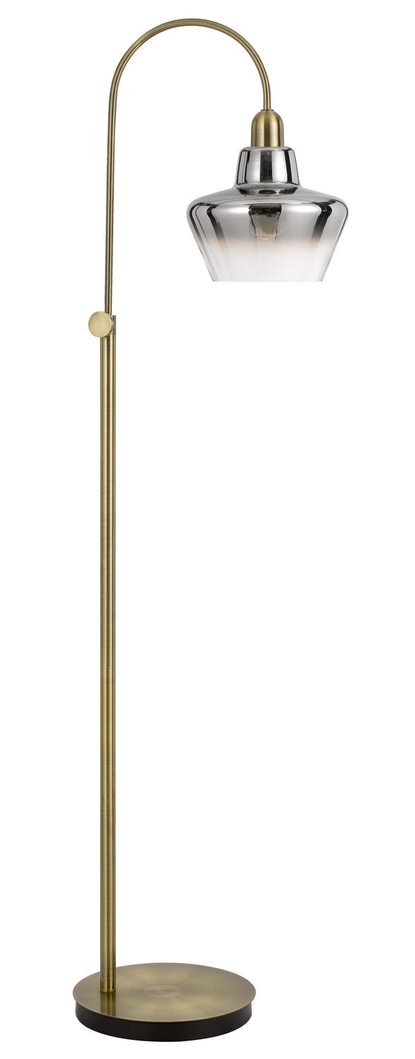 Cal Lighting BO-3007FL Duxbury One Light Floor Lamp Lamp Brass - Antique