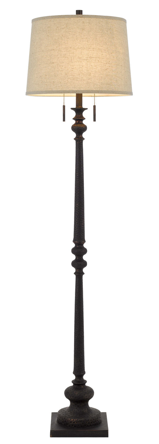 Cal Lighting BO-3024FL Torrington Two Light Floor Lamp Lamp Bronze / Dark