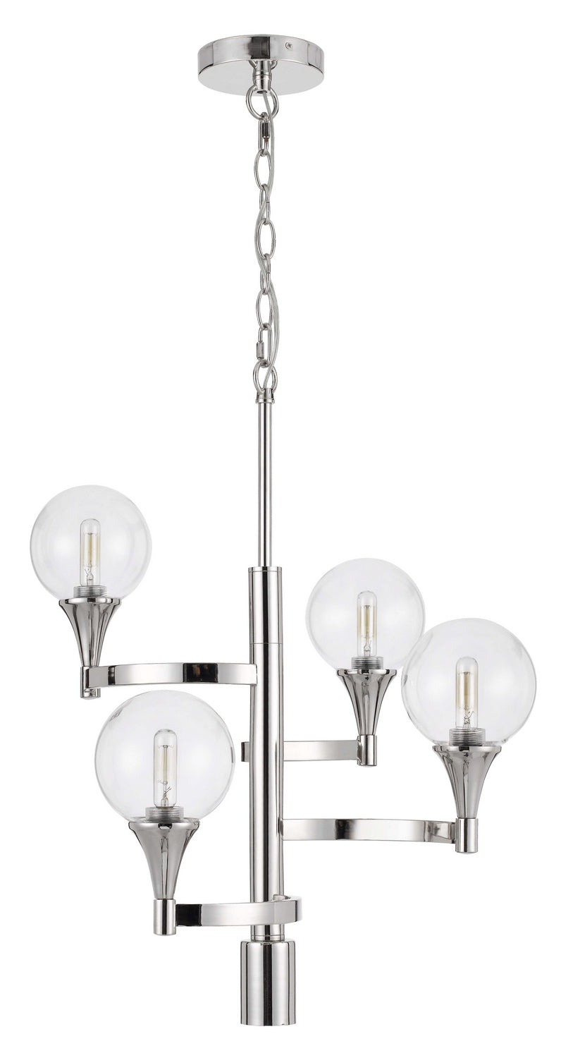 Cal Milbank FX-3759-4 Pendant Light - Chrome