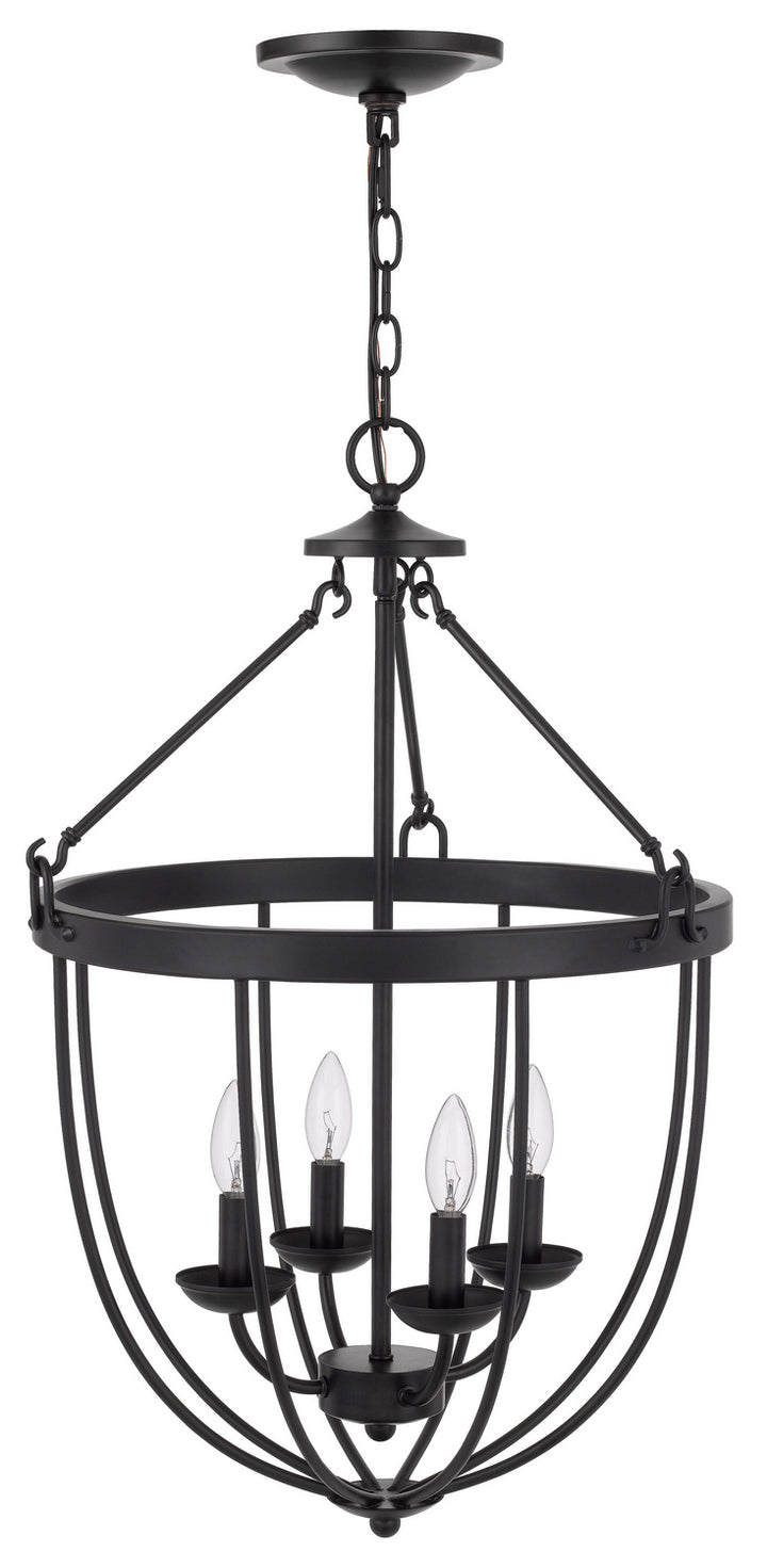 Cal Grafton FX-3762-4 Pendant Light - Matte Black