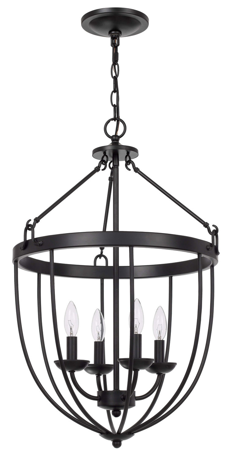 Cal Grafton FX-3762-4 Pendant Light - Matte Black