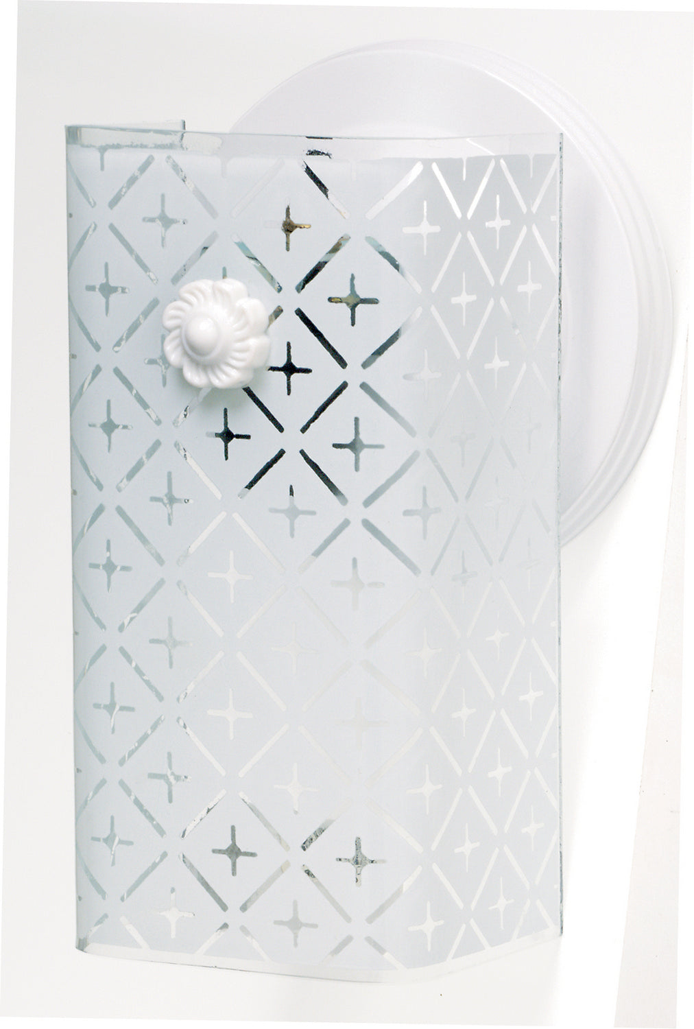 Satco Lighting 50-234   Lamp Shade Diamond / White