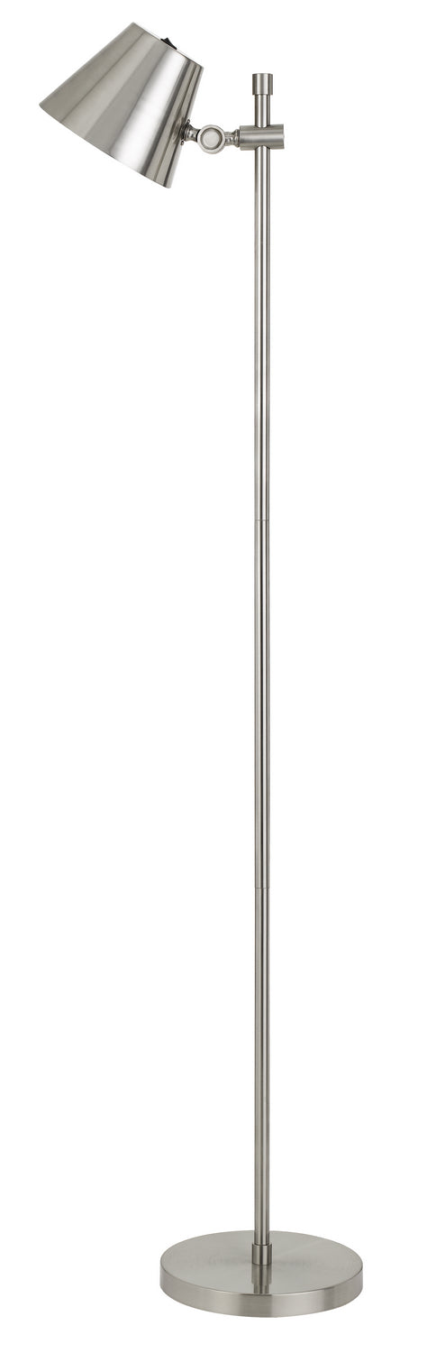 Cal Lighting BO-2922FL-BS Vaduz Led Floor Lamp Lamp Pewter, Nickel, Silver