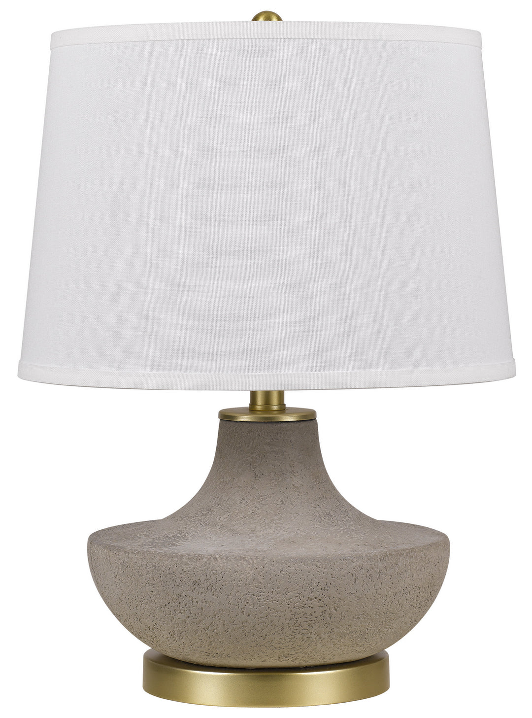 Cal Lighting BO-2937TB Almelo One Light Table Lamp Lamp Gold, Champ, Gld Leaf