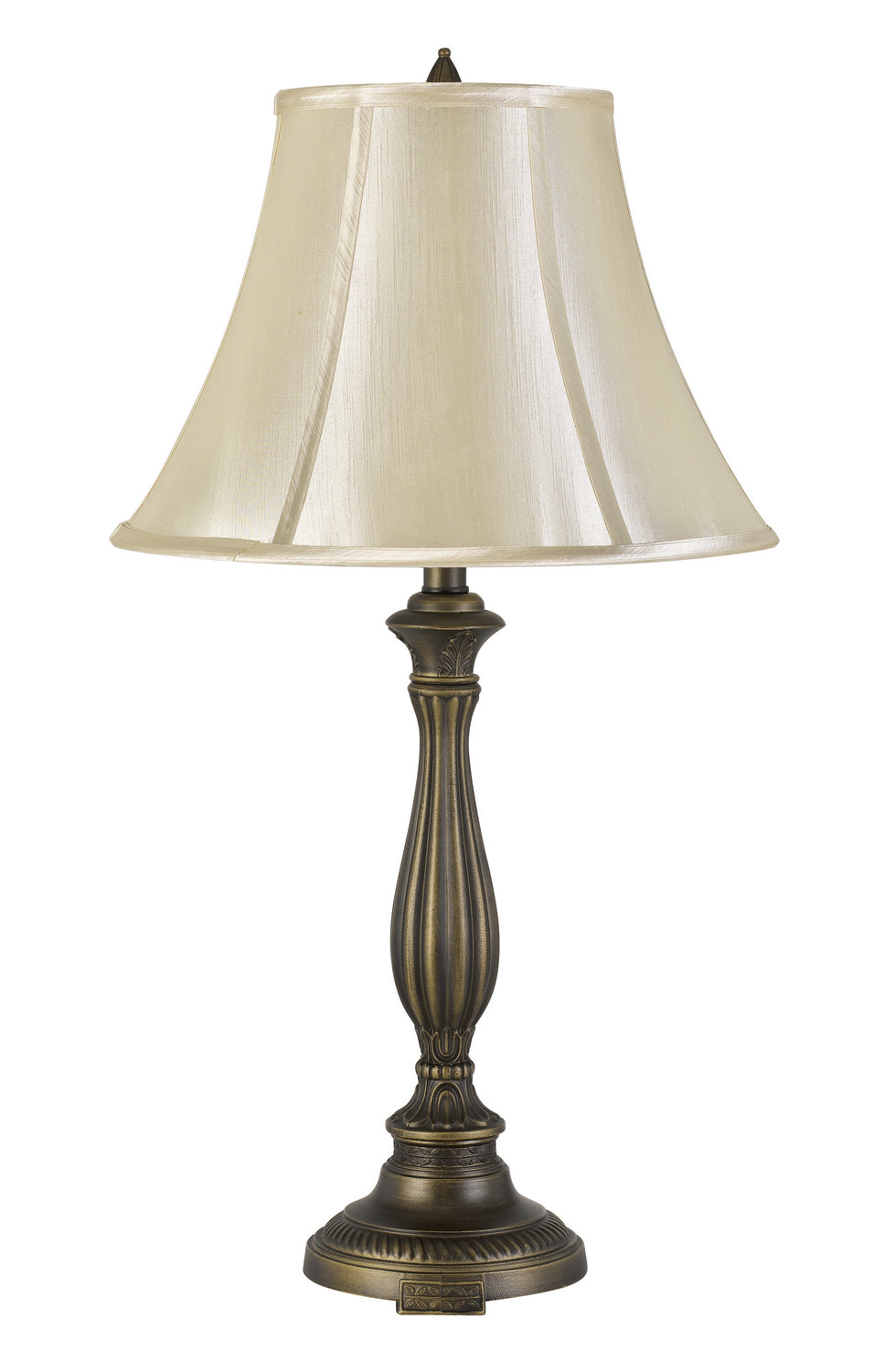 Cal Lighting BO-2953TB Meath One Light Table Lamp Lamp Brass - Antique