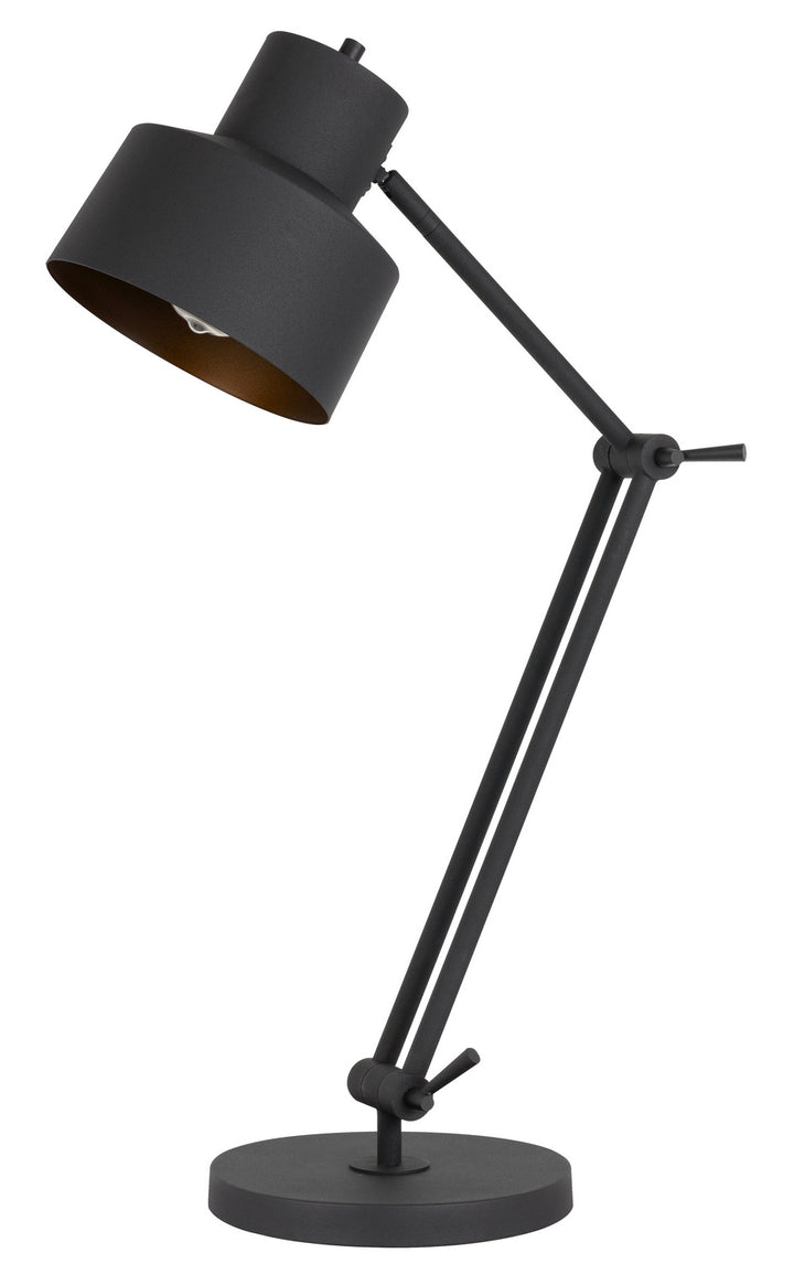 Cal Lighting BO-2966TB Davidson One Light Desk Lamp Lamp Black