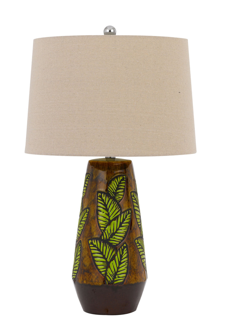 Cal Lighting BO-2973TB Hanson One Light Table Lamp Lamp Bronze / Dark