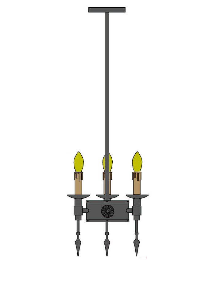Meyda Tiffany Warwick 111646 Pendant Light - Dark Roast