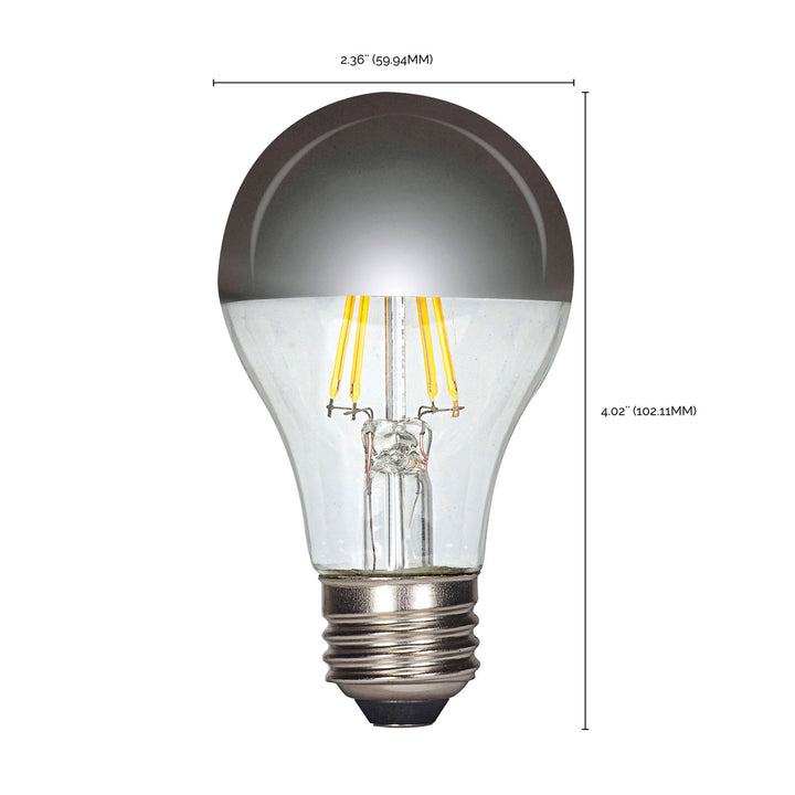 Satco Lighting S12421   Light Bulb Silver Crown