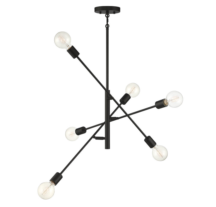 Meridian M10084MBK Chandelier Light - Matte Black