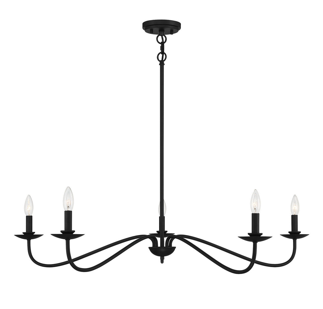 Meridian M10085MBK Chandelier Light - Matte Black