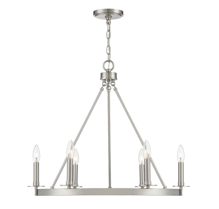 Meridian M10093BN Chandelier Light - Brushed Nickel