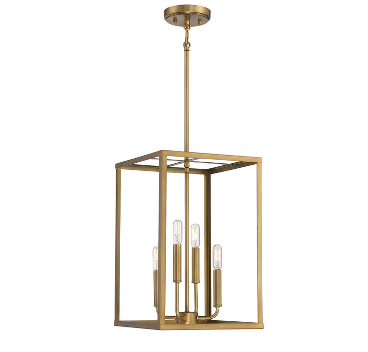 Meridian M30008NB Pendant Light - Natural Brass