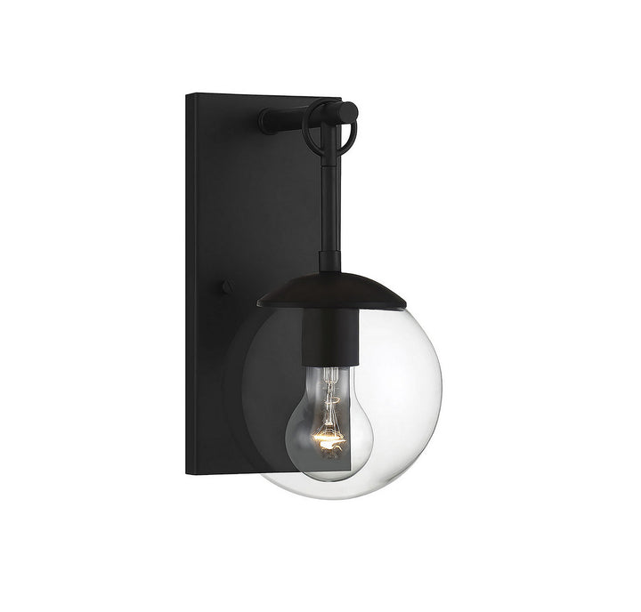 Meridian Moutd M50029BK Wall Light - Matte Black