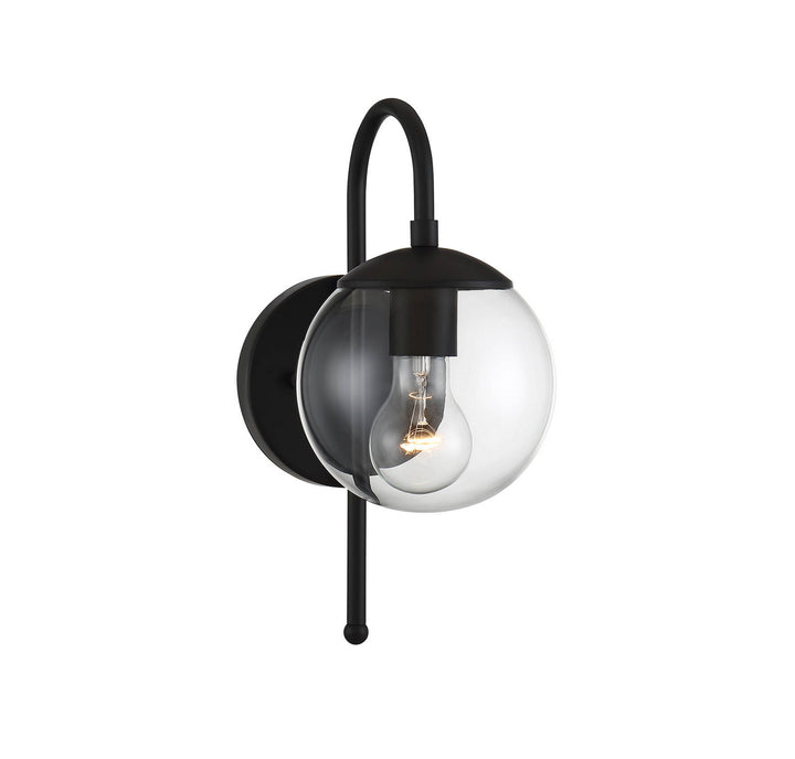 Meridian Moutd M50030BK Wall Light - Matte Black