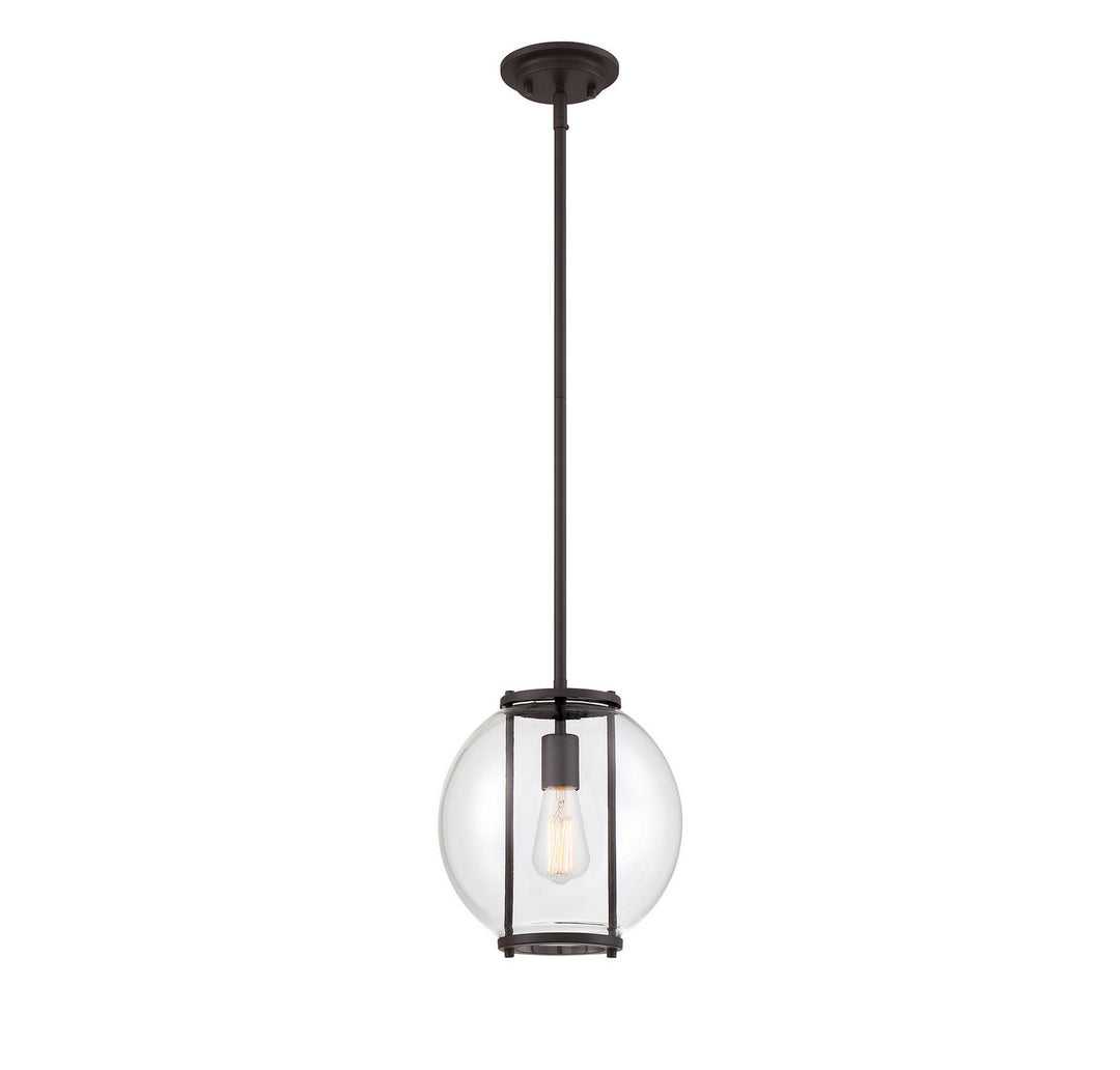Meridian Lighting M50045ORB Moutd One Light Outdoor Mini Pendant Outdoor Bronze / Dark