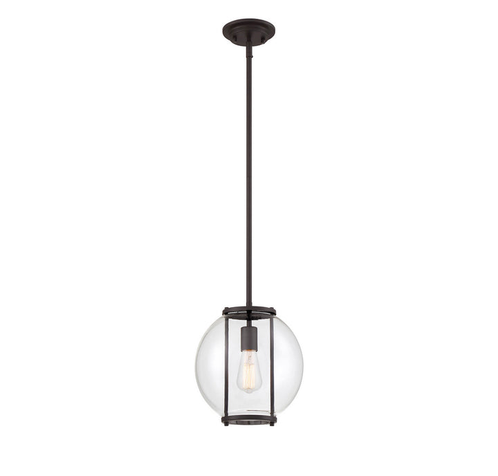 Meridian Lighting M50045ORB Moutd One Light Outdoor Mini Pendant Outdoor Bronze / Dark