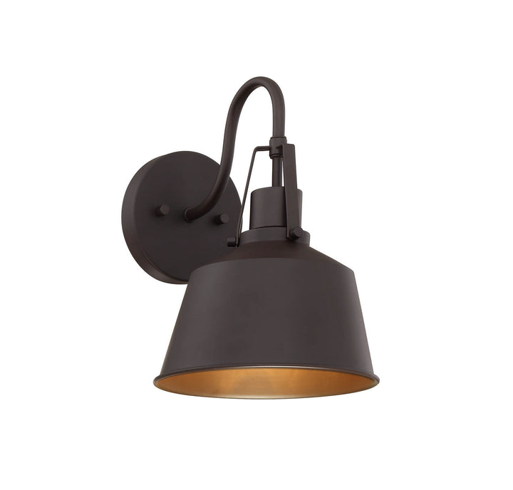 Meridian Lighting M50049ORB Moutd One Light Outdoor Wall Sconce Outdoor Bronze / Dark