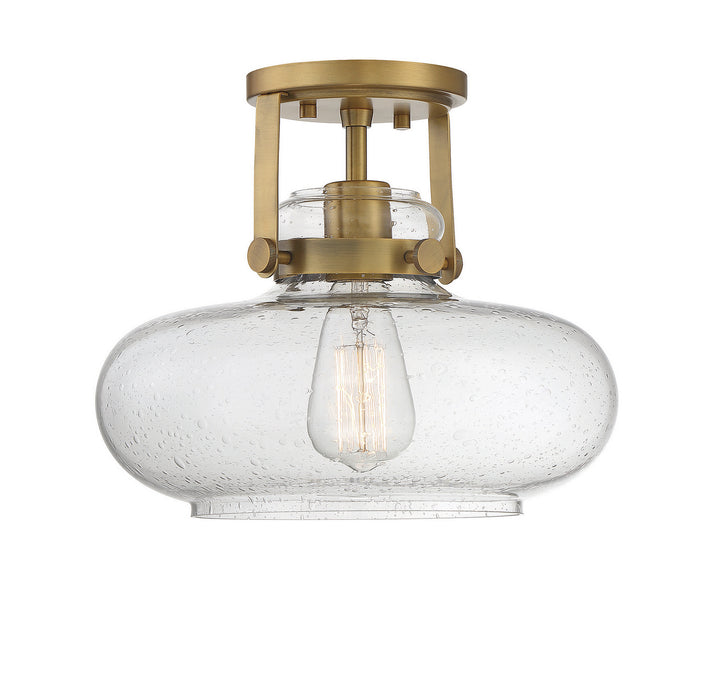 Meridian M60064NB Ceiling Light - Natural Brass