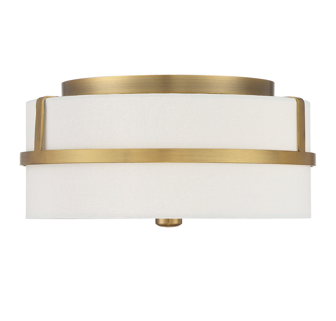 Meridian M60065NB Ceiling Light - Natural Brass
