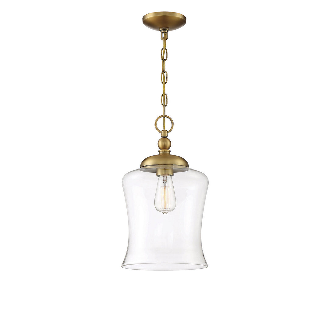 Meridian Mpend M70019NB Pendant Light - Natural Brass