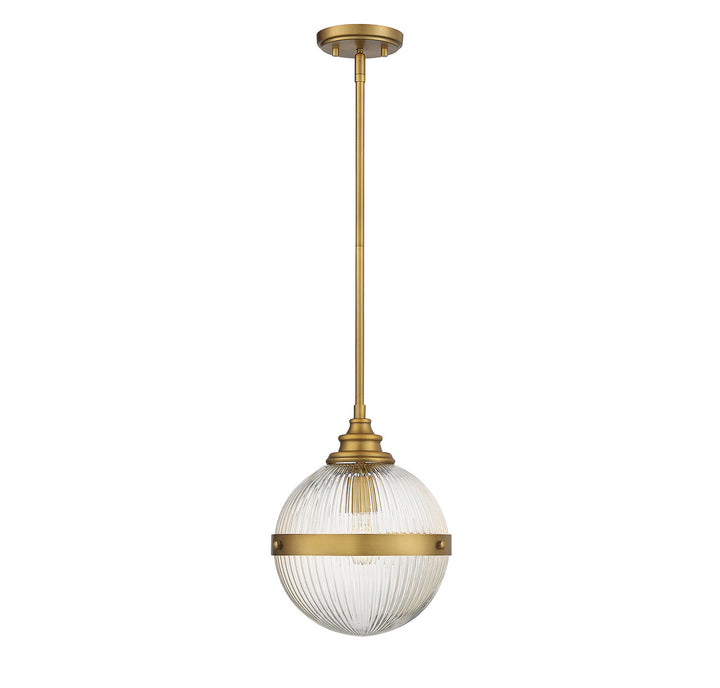 Meridian M70100NB Pendant Light - Natural Brass